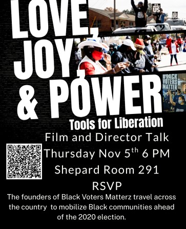 Love, Joy and Power: Tools for Liberation - Nov 5